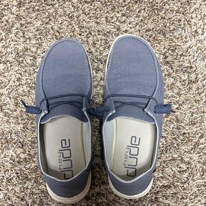 Hey Dude Men's Navy Slip-On Loafers